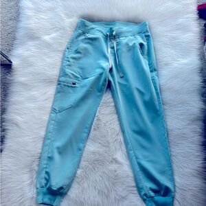 Figs Sea Glass Small Petite Zamora Joggers.